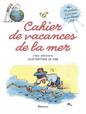 cover image of Cahier de vacances de la mer